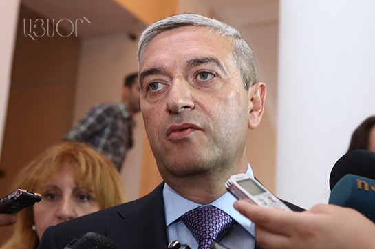 Minister of Transport of Armenia excludes presence of practice of "kickbacks" in  road construction